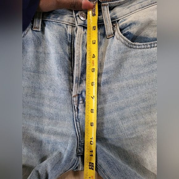 Pistola Button Fly Midrise Denim Jeans Worn Style Size 28 - Picture 13 of 16
